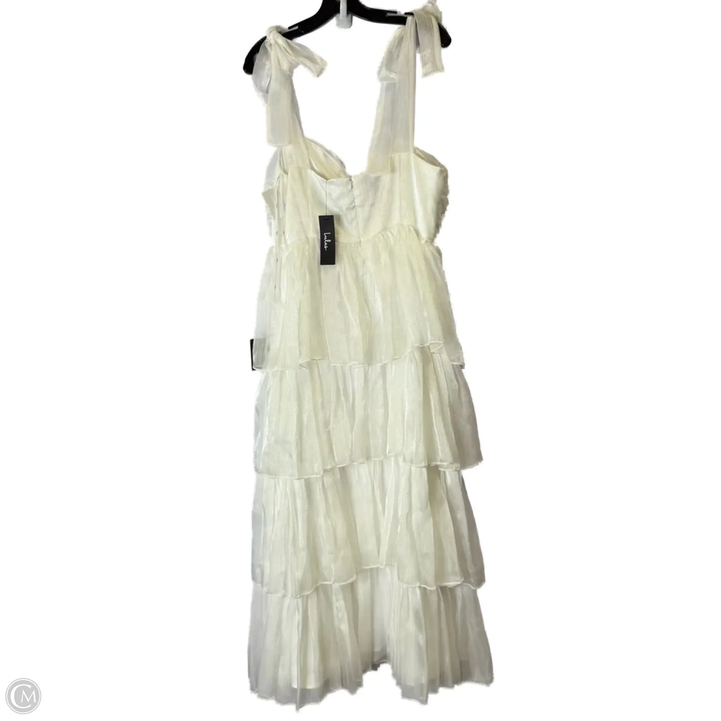 Dress Party Long By Lulus In White, Size: Xl