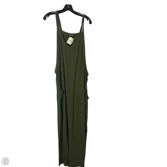 Jumpsuit By Clothes Mentor In Green, Size: Xl