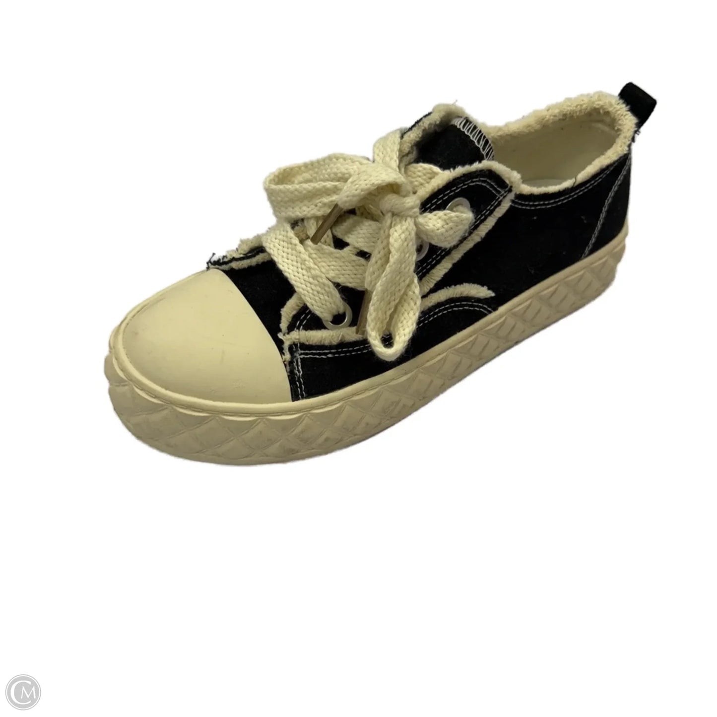 Shoes Sneakers By Clothes Mentor In Black, Size: 9.5