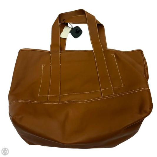 Tote Leather By J. Crew, Size: Medium