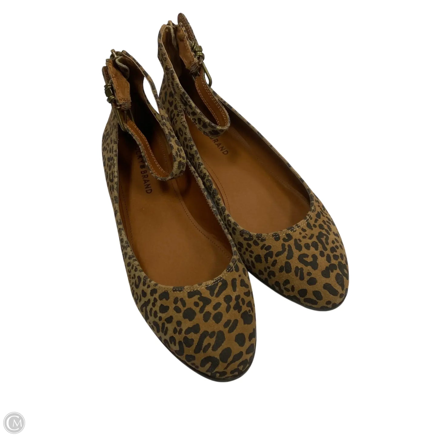 Shoes Flats By Lucky Brand In Animal Print, Size: 10