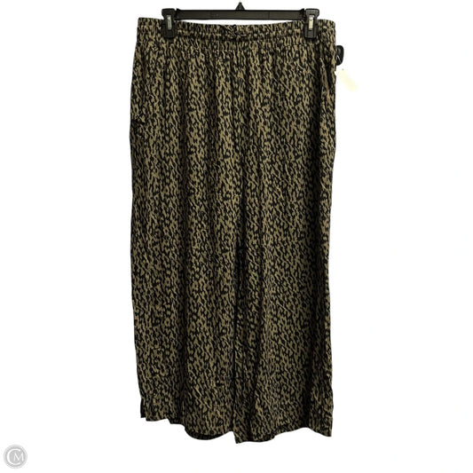 Pants Wide Leg By Primark In Animal Print, Size: 14