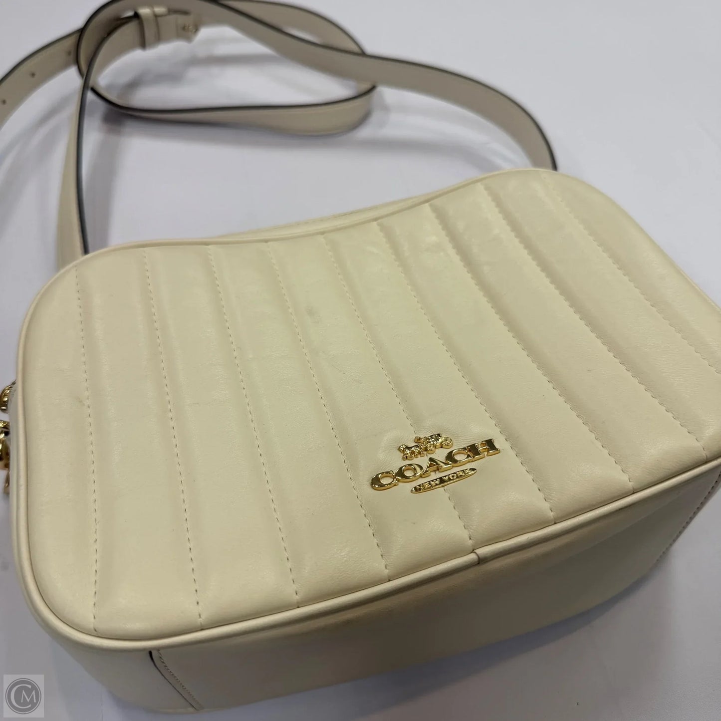 Crossbody Designer By Coach, Size: Medium