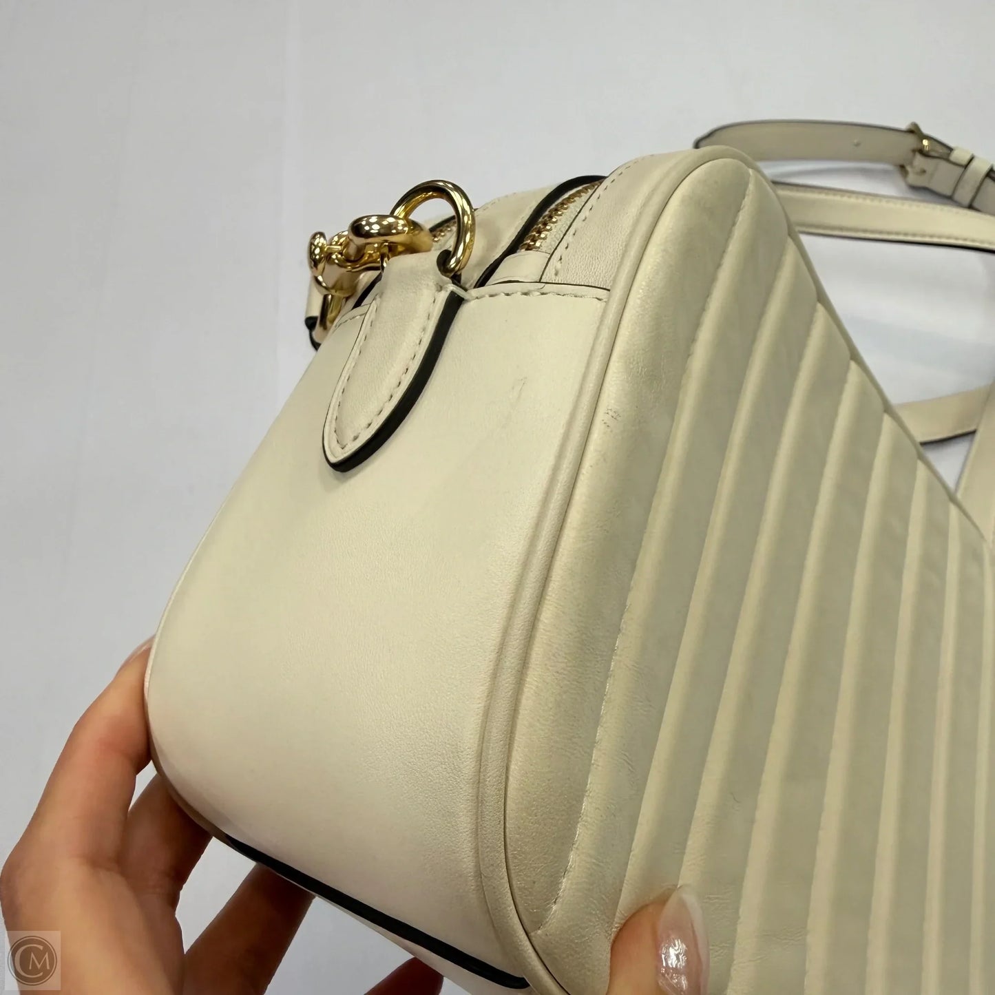 Crossbody Designer By Coach, Size: Medium