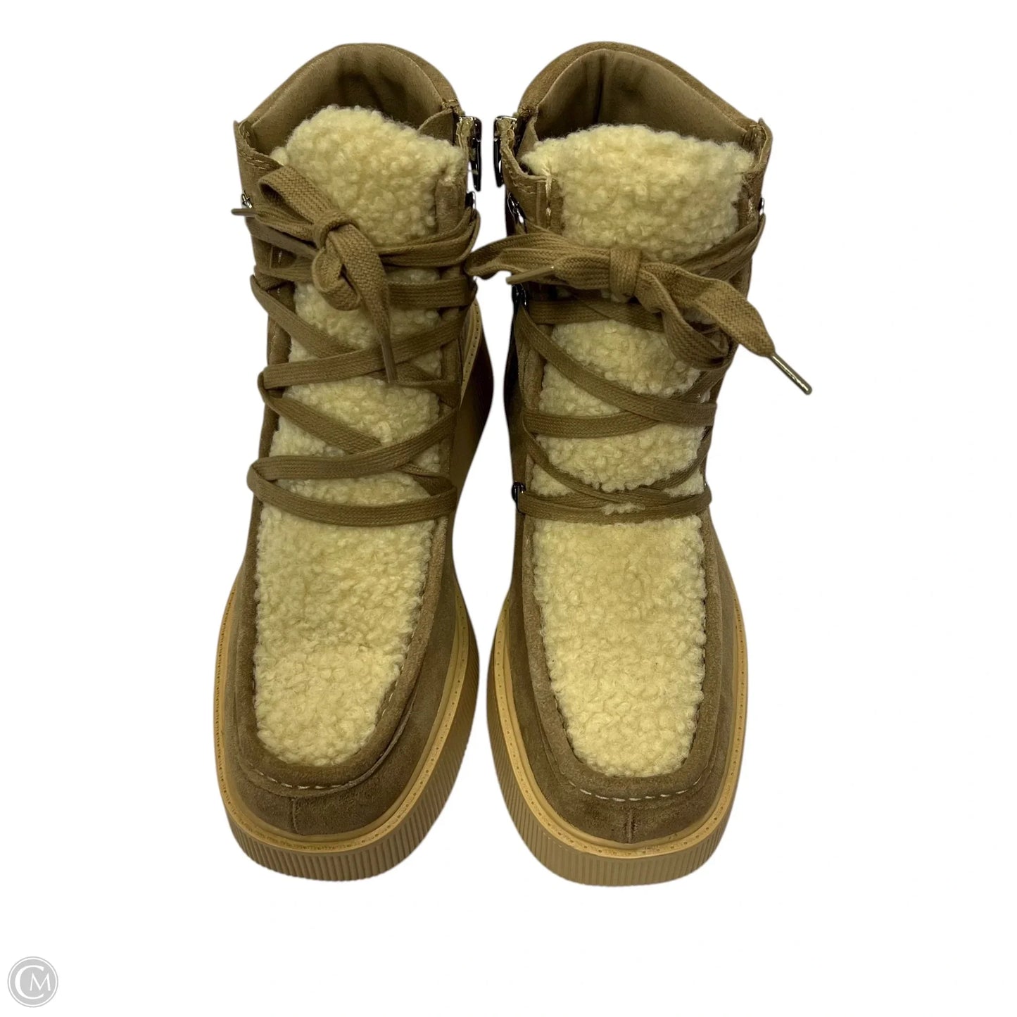 Boots Ankle Flats By Dolce Vita In Cream, Size: 9