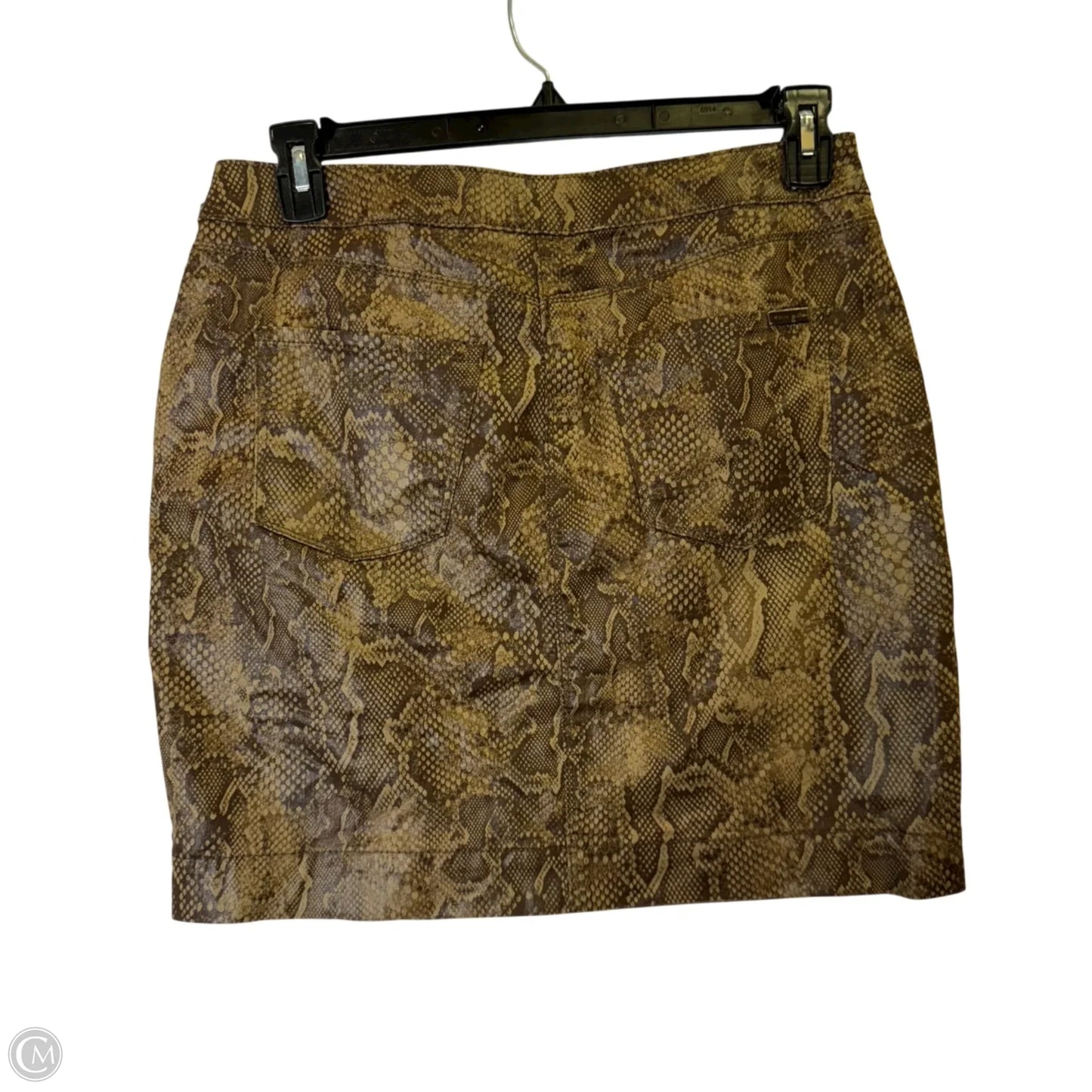 Skirt Mini & Short By White House Black Market In Snakeskin Print, Size: 6