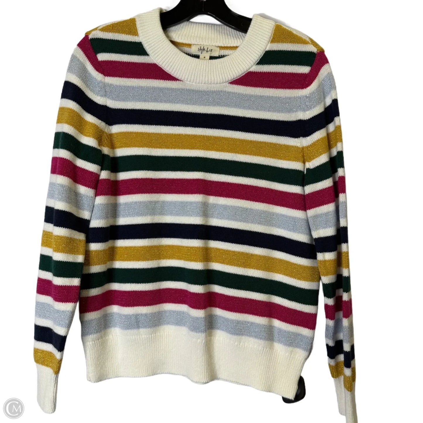 Sweater By Style And Company In Multi-colored, Size: M