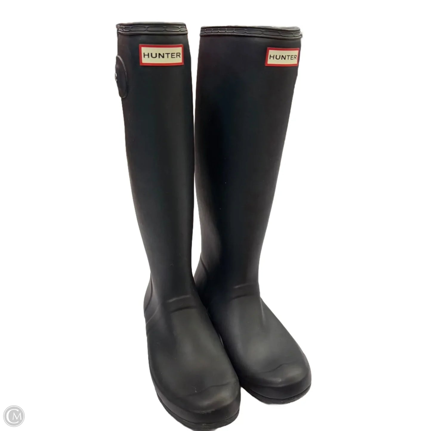 Boots Rain By Hunter In Navy, Size: 8