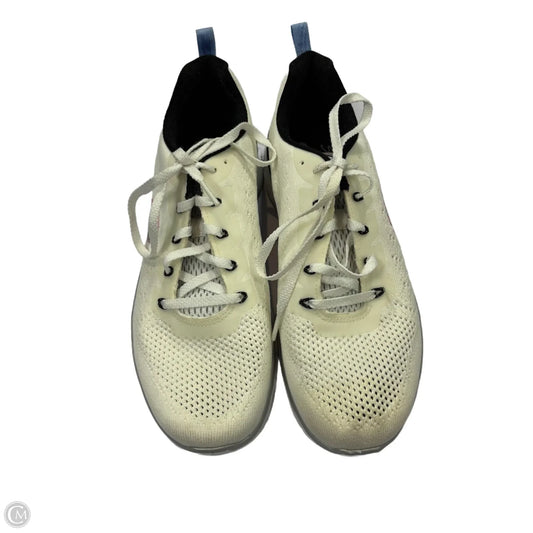 Shoes Athletic By Skechers In Cream, Size: 9.5