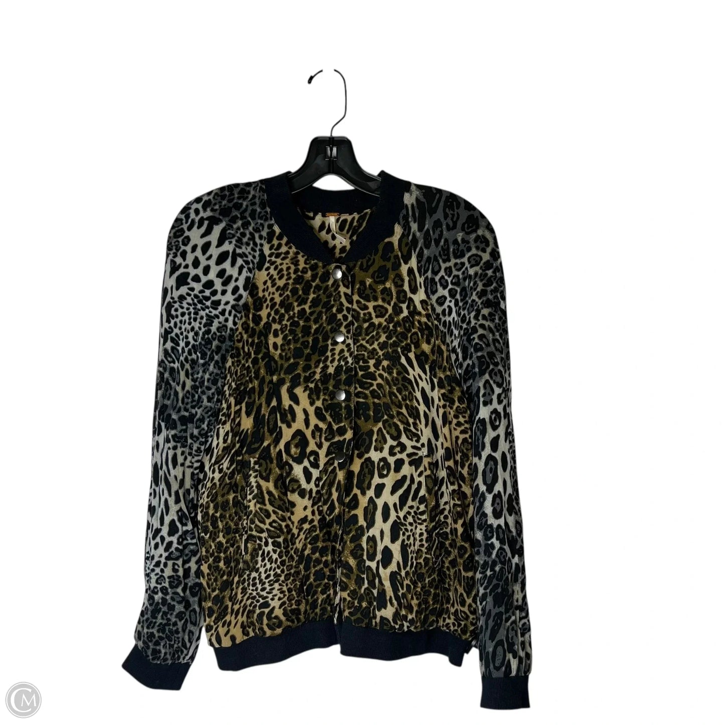 Jacket Other By Free People In Animal Print, Size: L