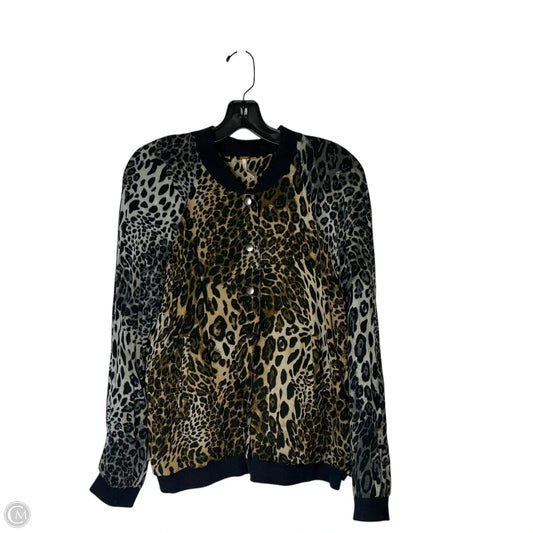 Jacket Other By Free People In Animal Print, Size: L