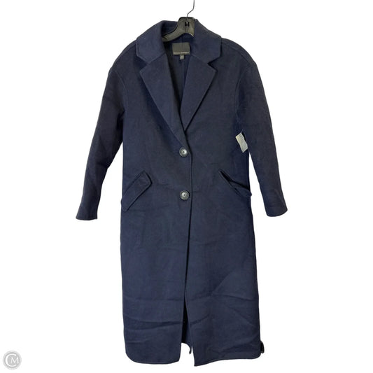 Coat Other By Banana Republic In Navy, Size: Xs