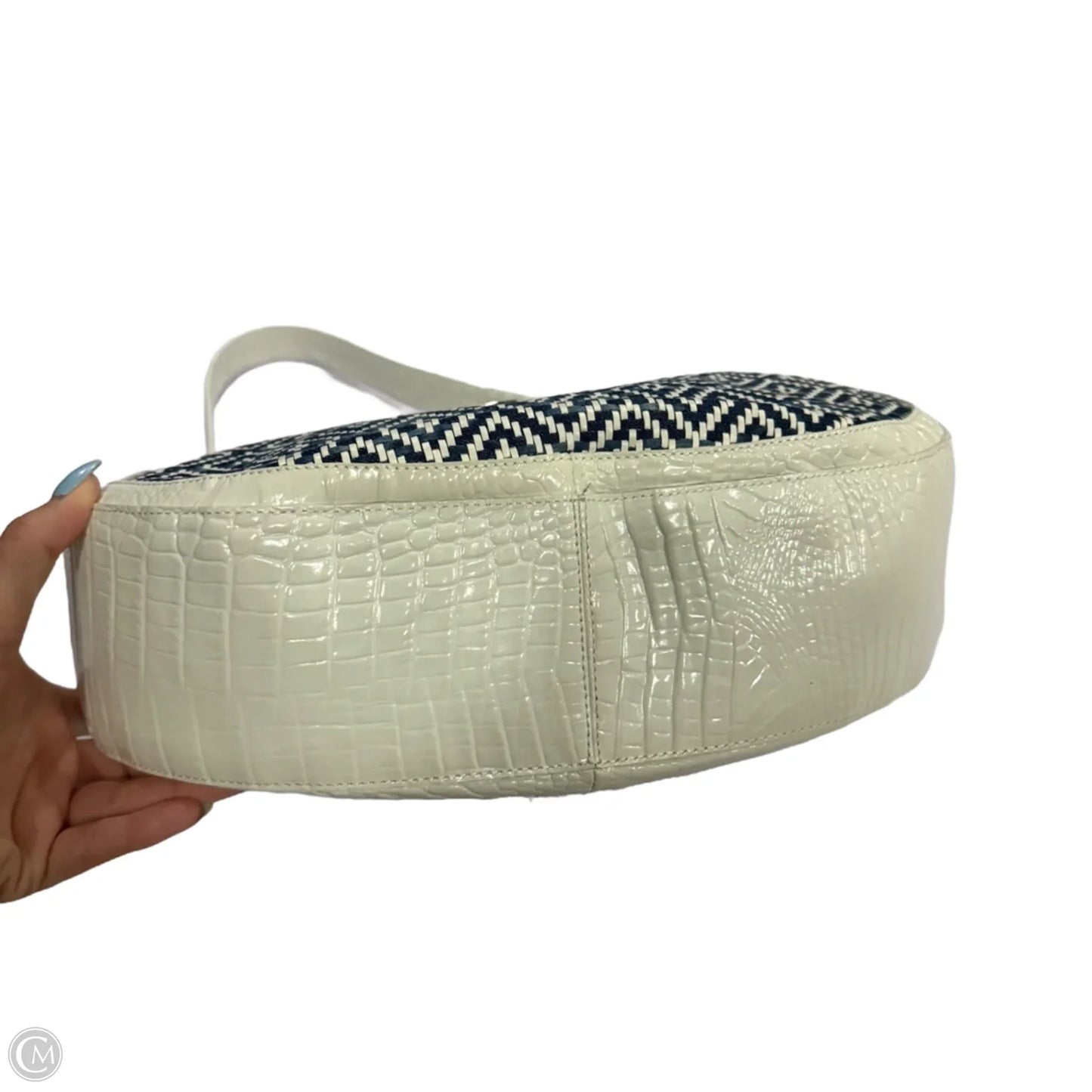 Handbag Designer By Brahmin, Size: Large