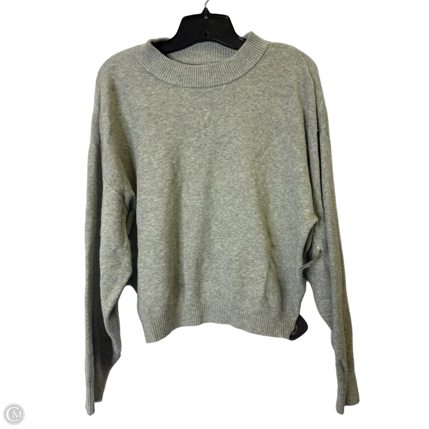 Sweater By Abercrombie And Fitch In Grey, Size: M