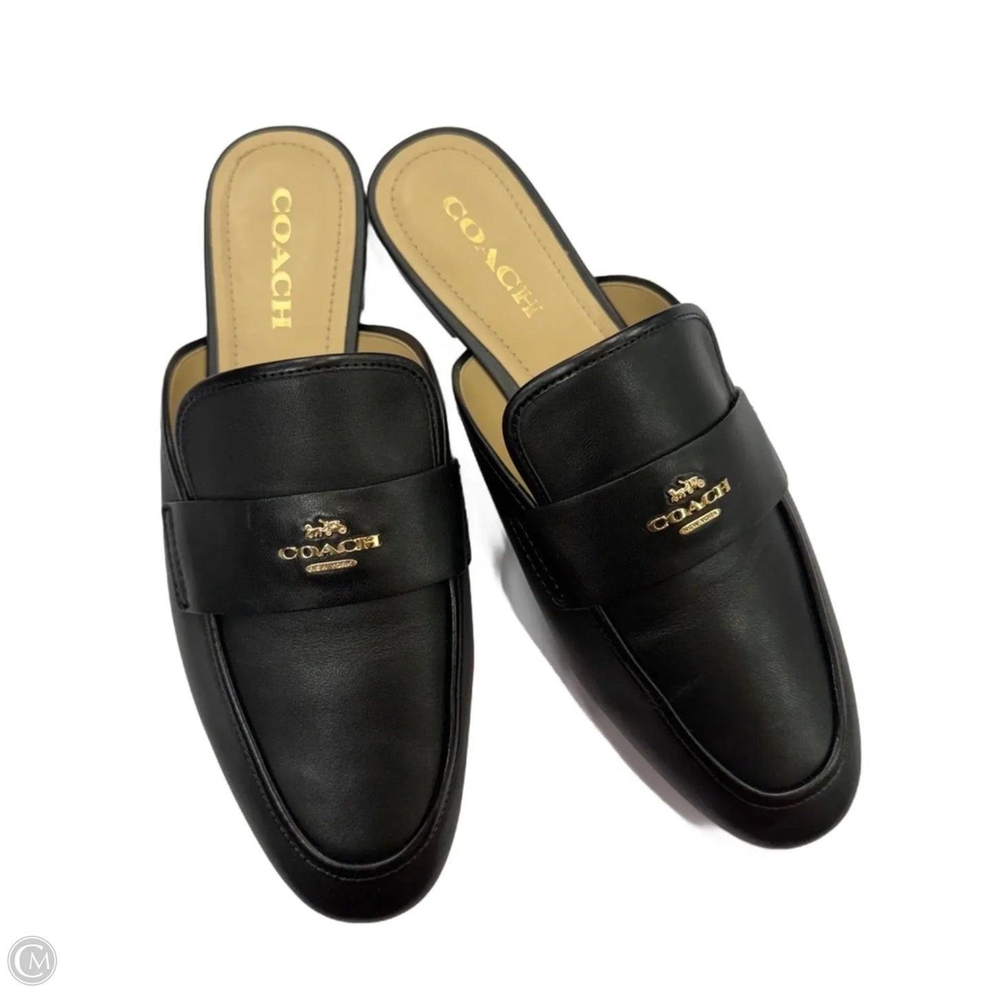 Shoes Designer By Coach In Black, Size: 9.5