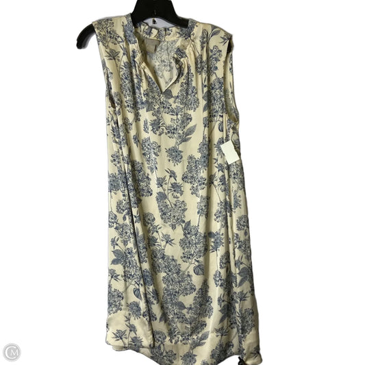 Dress Casual Midi By H&m In Cream, Size: L