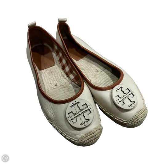 Shoes Designer By Tory Burch In Cream, Size: 7.5