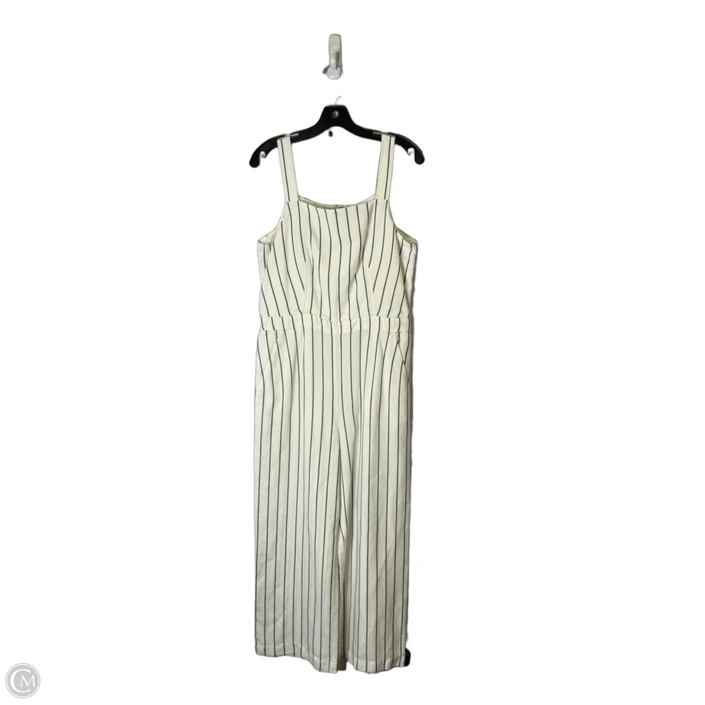 Jumpsuit By Loft In Striped Pattern, Size: Mp