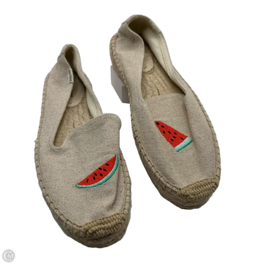 Shoes Flats By Soludos In Cream, Size: 9