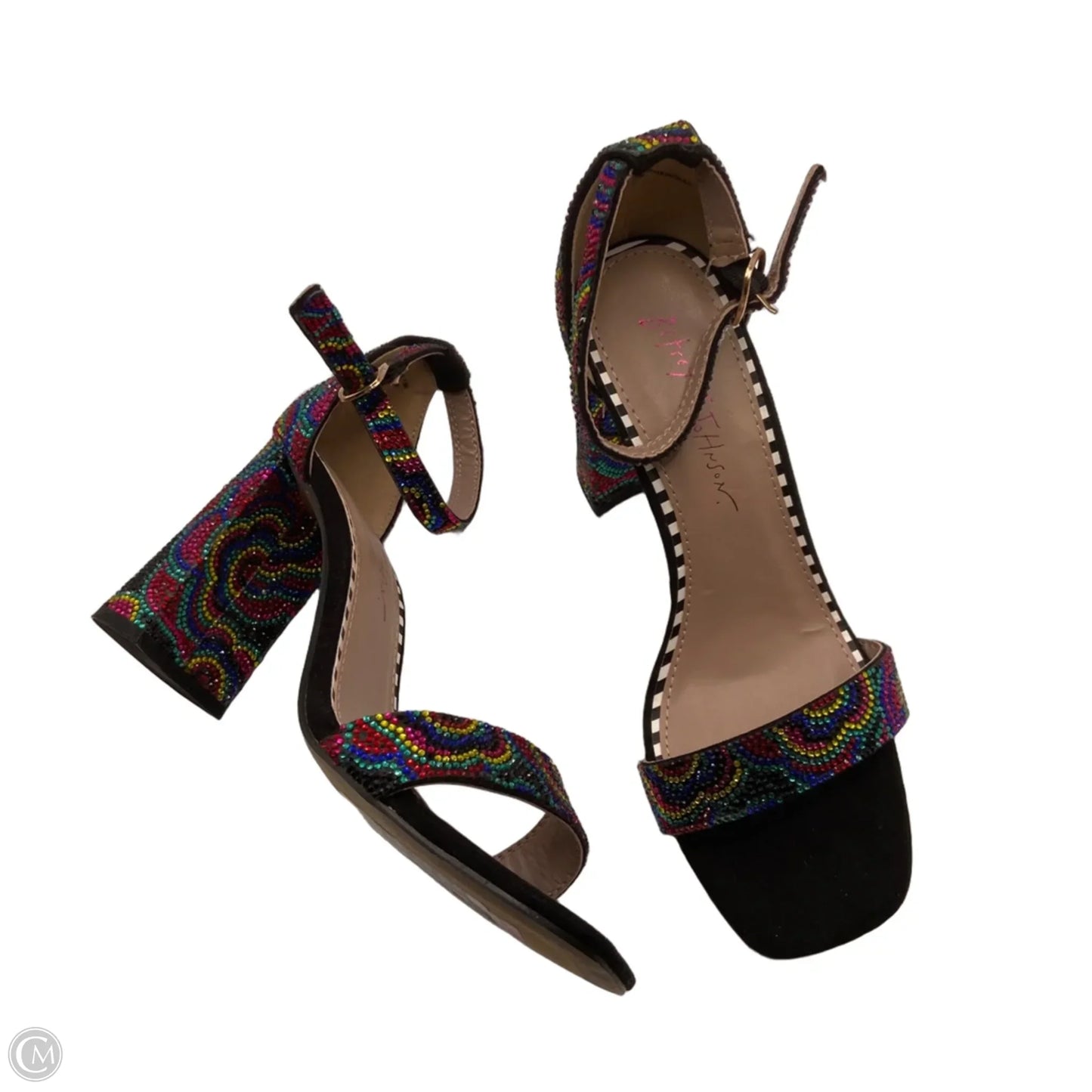 Shoes Heels Block By Betsey Johnson In Black, Size: 7.5