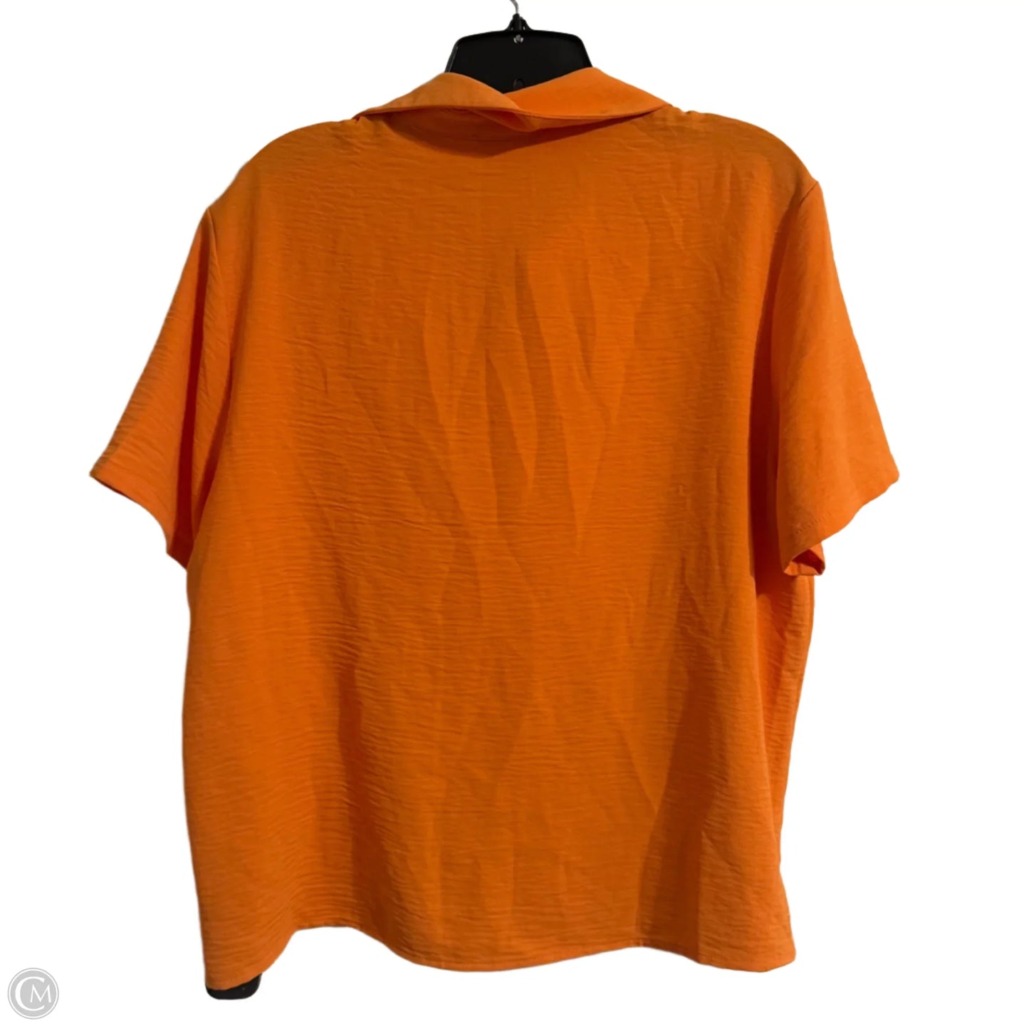 Top Short Sleeve By Rachel Zoe In Orange, Size: M
