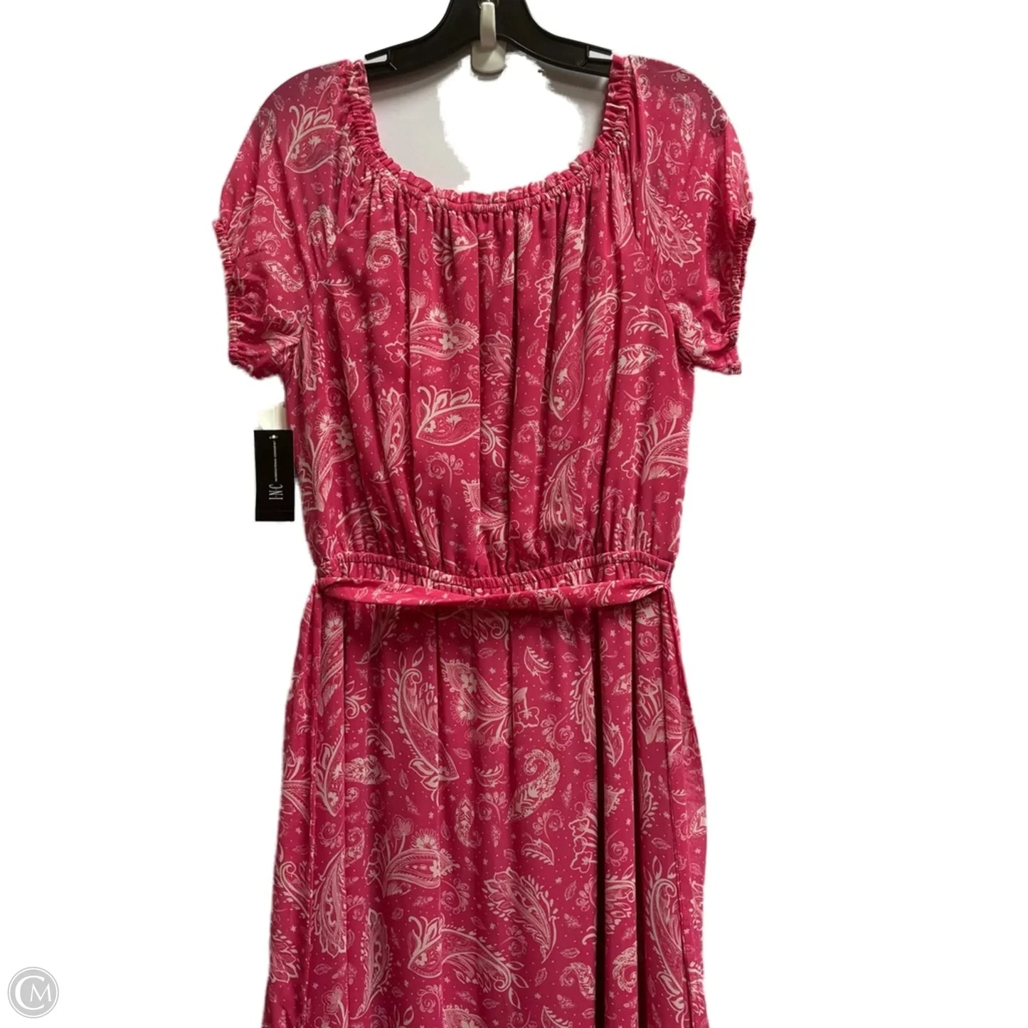 Dress Casual Maxi By Inc In Pink, Size: 10