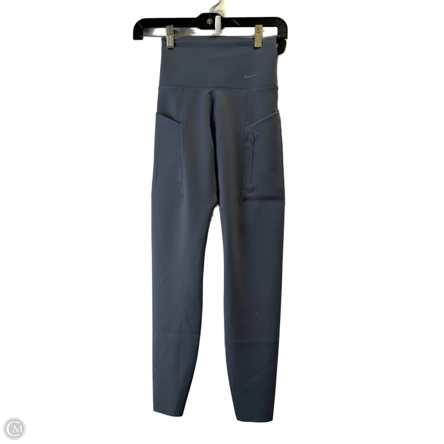 Athletic Leggings By Nike Apparel In Blue, Size: Xs