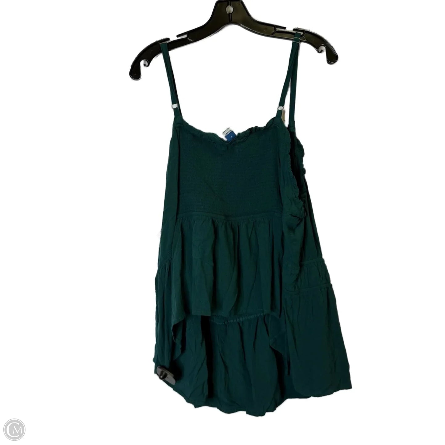 Top Sleeveless By Old Navy In Teal, Size: 4x