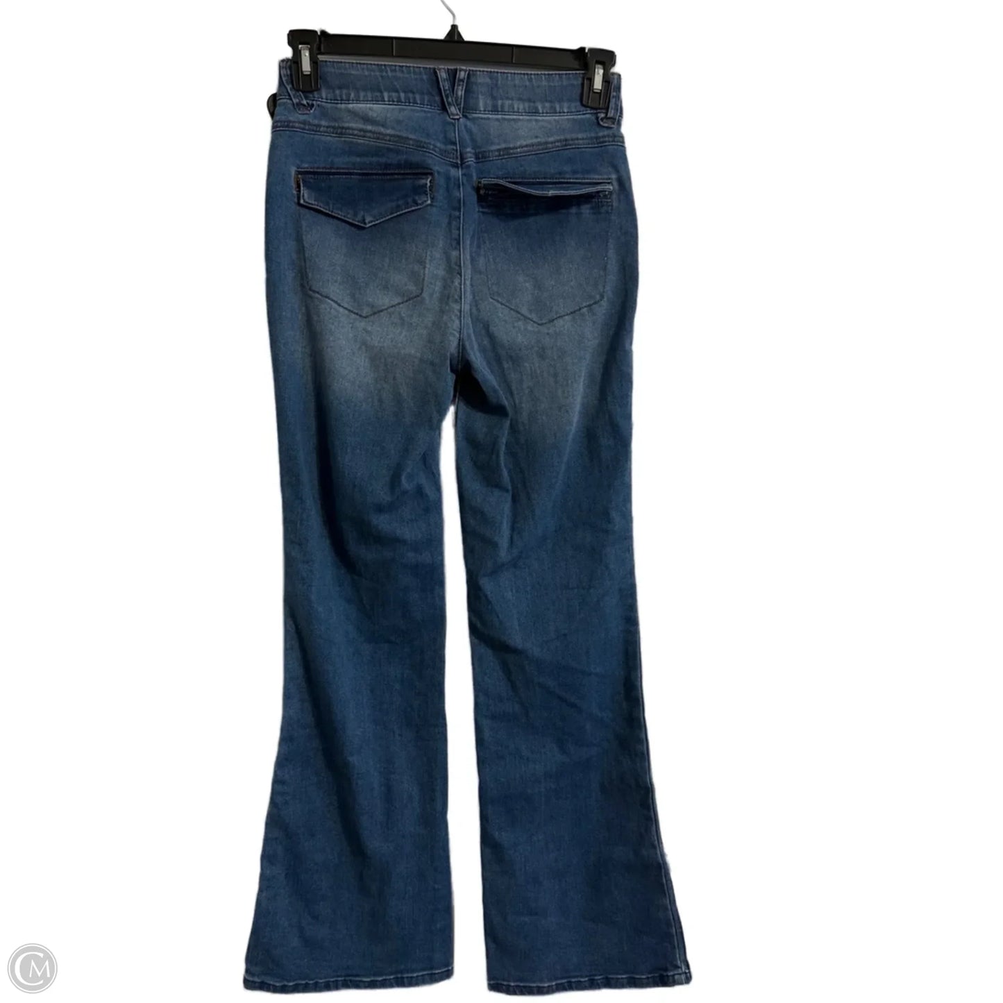 Jeans Flared By Democracy In Blue Denim, Size: 4
