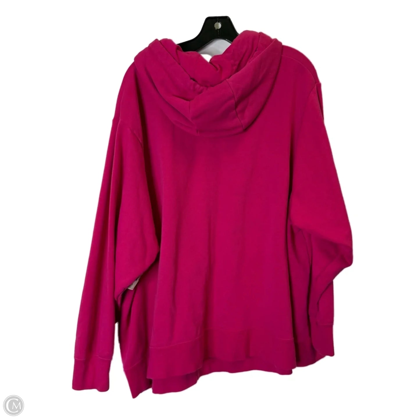 Athletic Sweatshirt Hoodie By Nike Apparel In Pink, Size: 4x