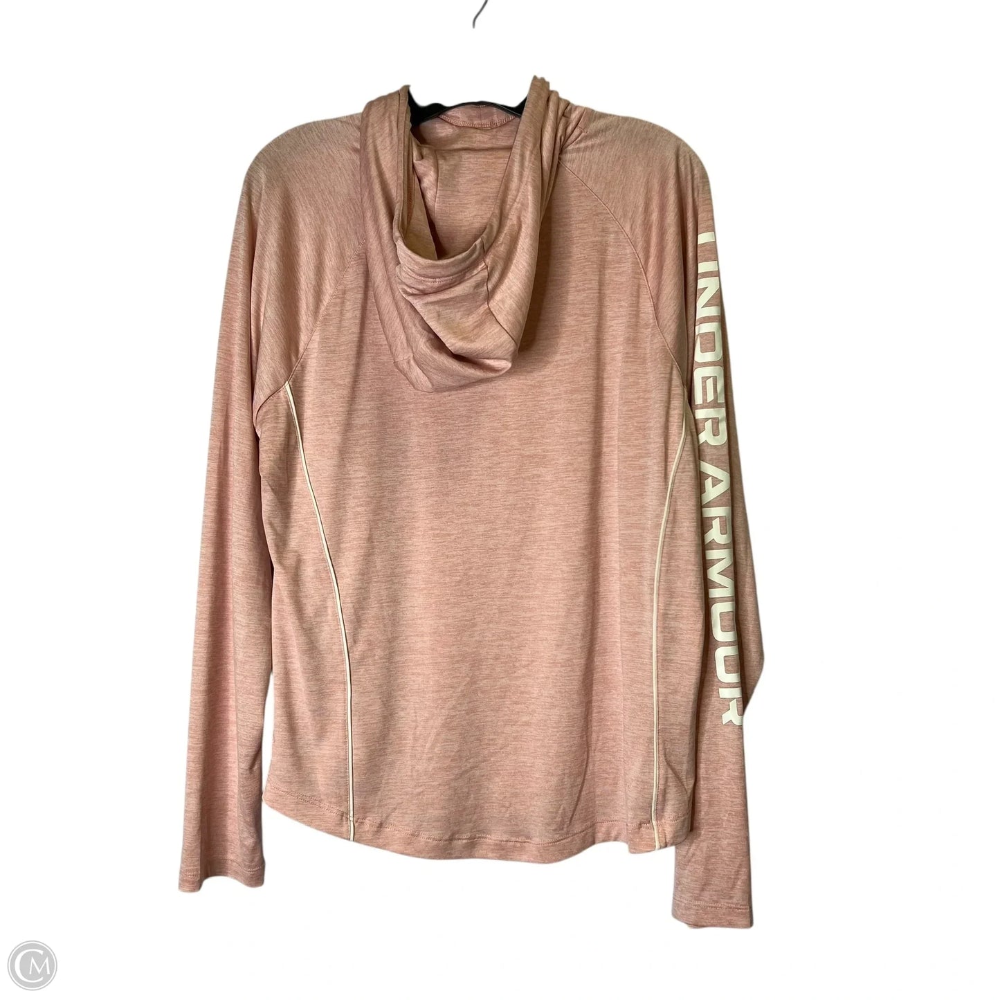 Athletic Sweatshirt Hoodie By Under Armour In Pink, Size: 2x