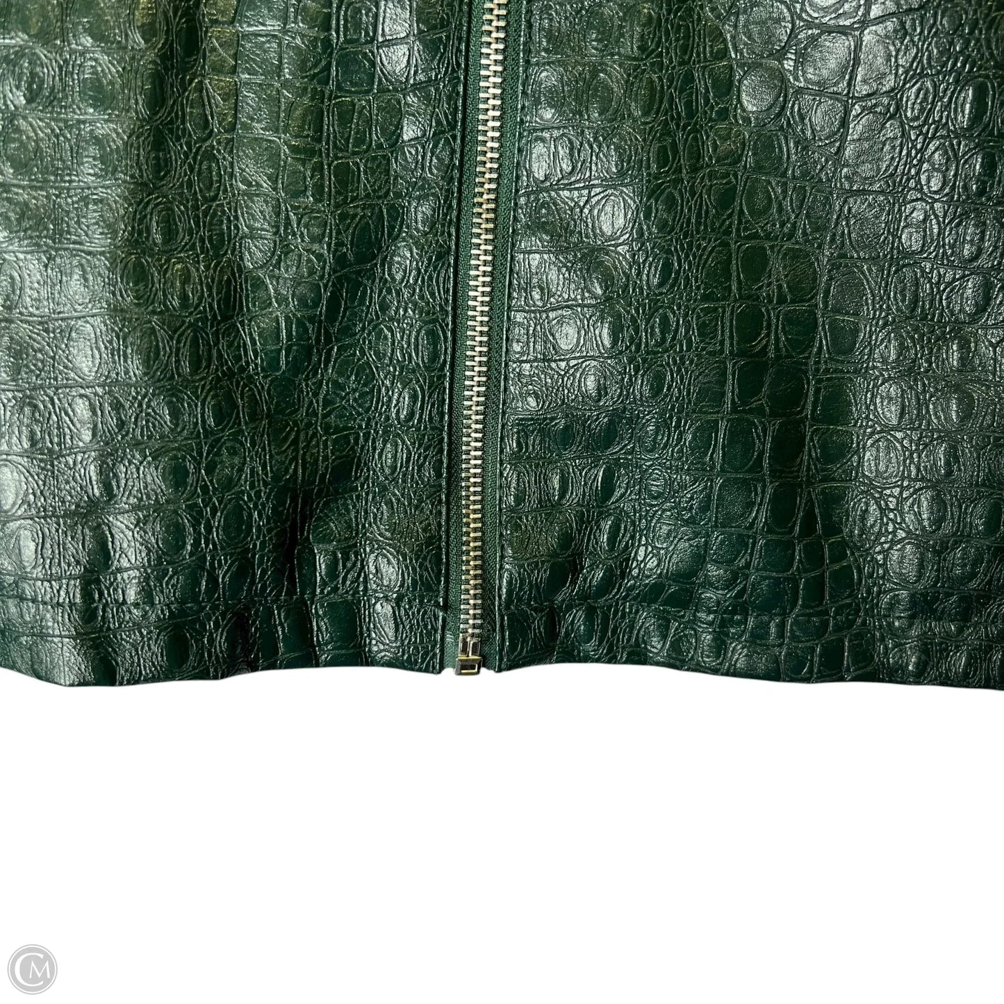Jacket Moto By Bagatelle In Green, Size: S