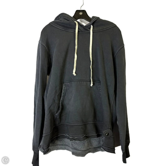 Sweatshirt Hoodie By We The Free In Grey, Size: S