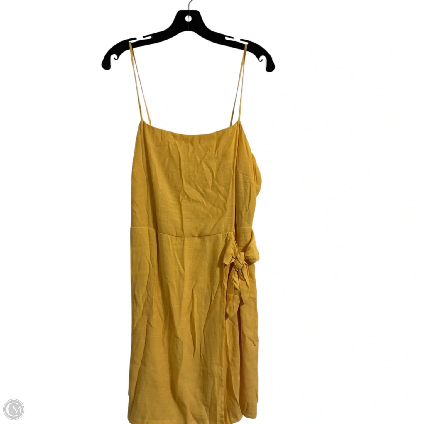 Dress Casual Short By Nine West Apparel In Yellow, Size: L