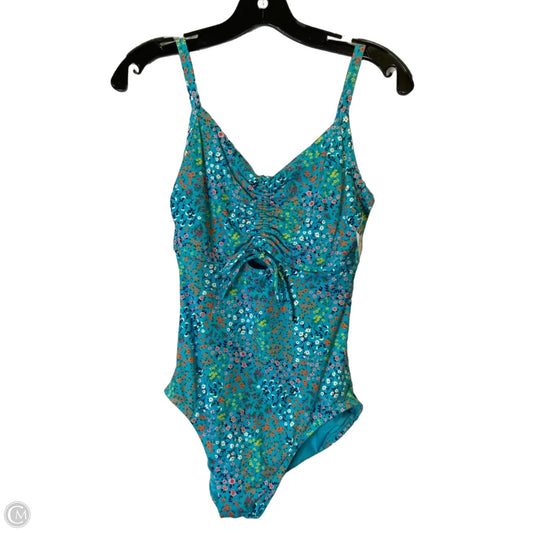 Swimsuit By Lands End In Floral Print, Size: S
