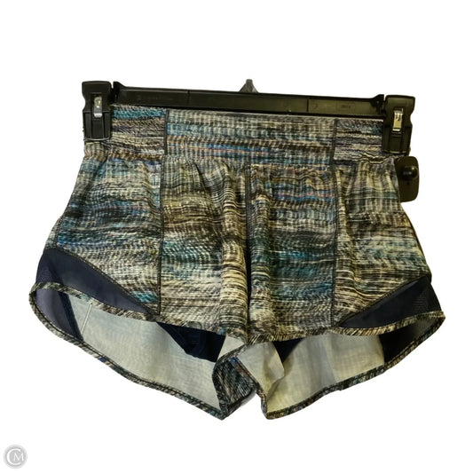 Athletic Shorts By Lululemon In Multi-colored, Size: 6