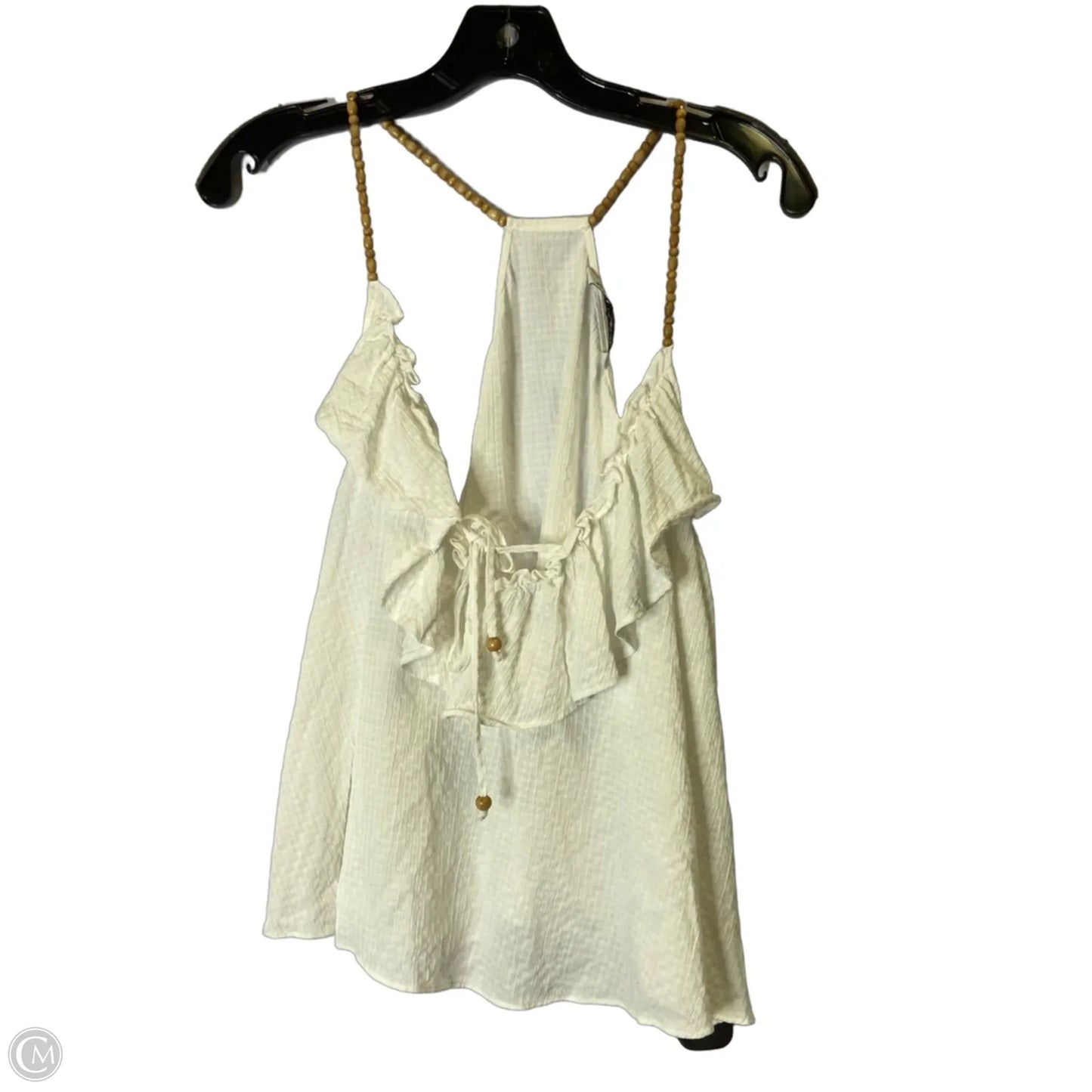 Top Sleeveless By Zara In White, Size: Xl