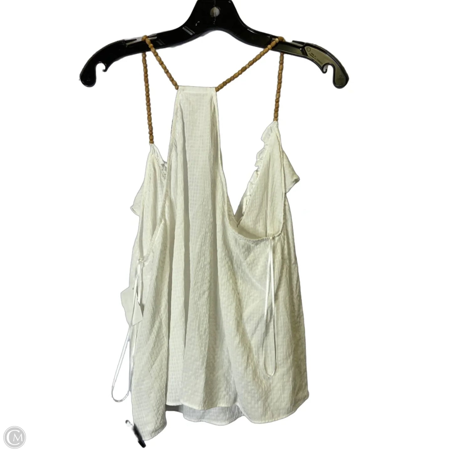 Top Sleeveless By Zara In White, Size: Xl