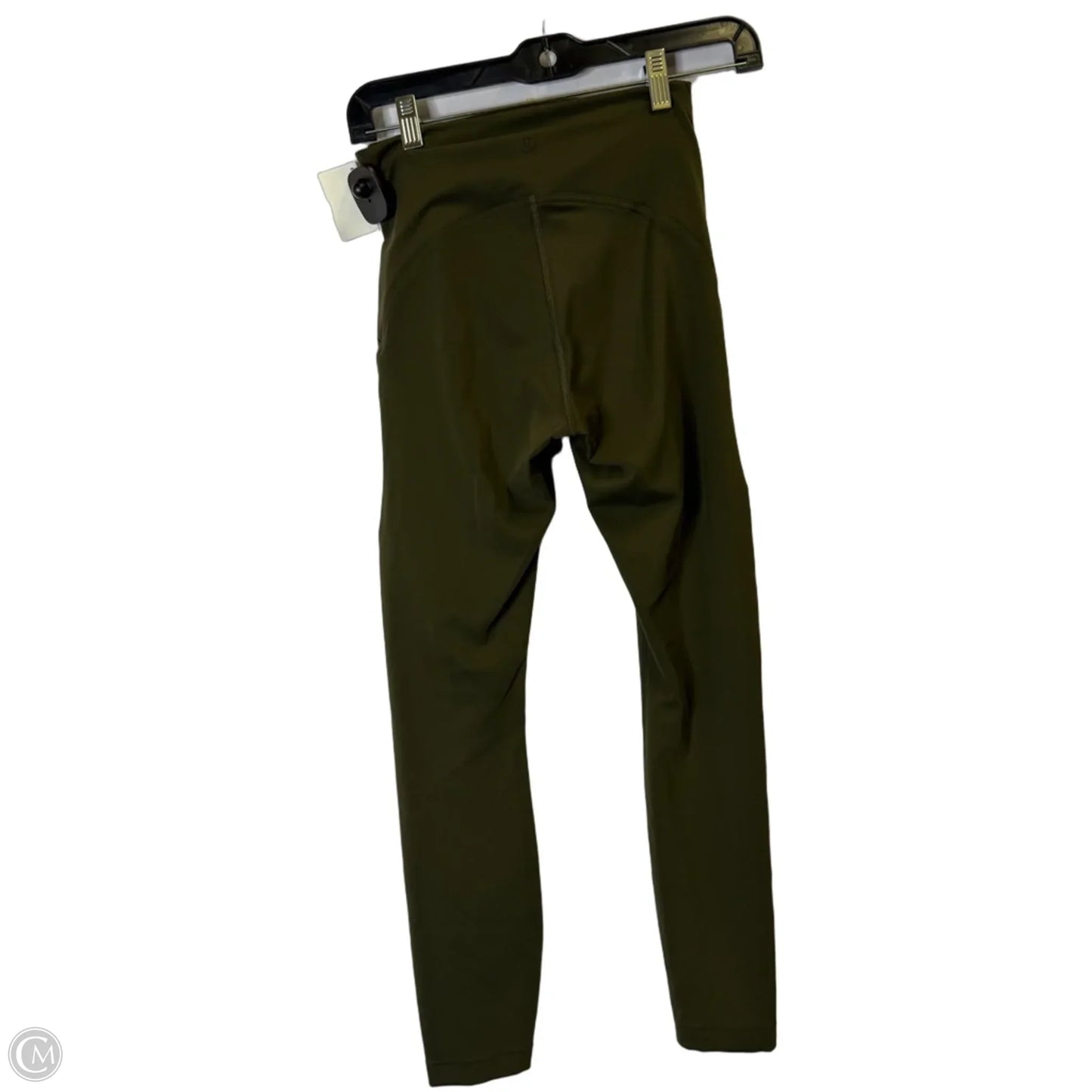 Athletic Leggings By Lululemon In Green, Size: 4