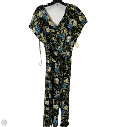 Jumpsuit By Kensie In Floral Print, Size: M