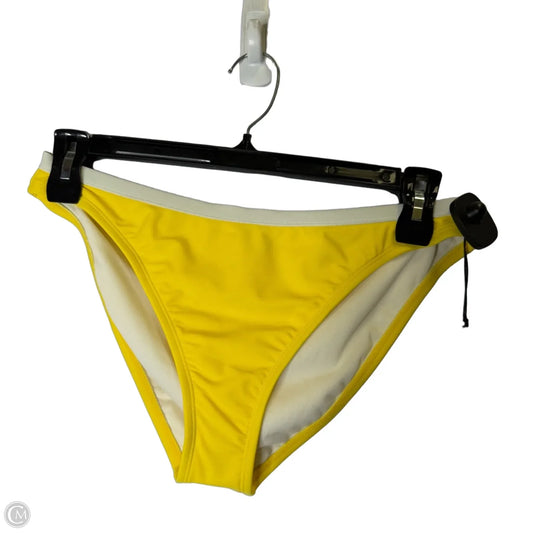 Swimsuit Bottom By Shade & Shore In Yellow, Size: M