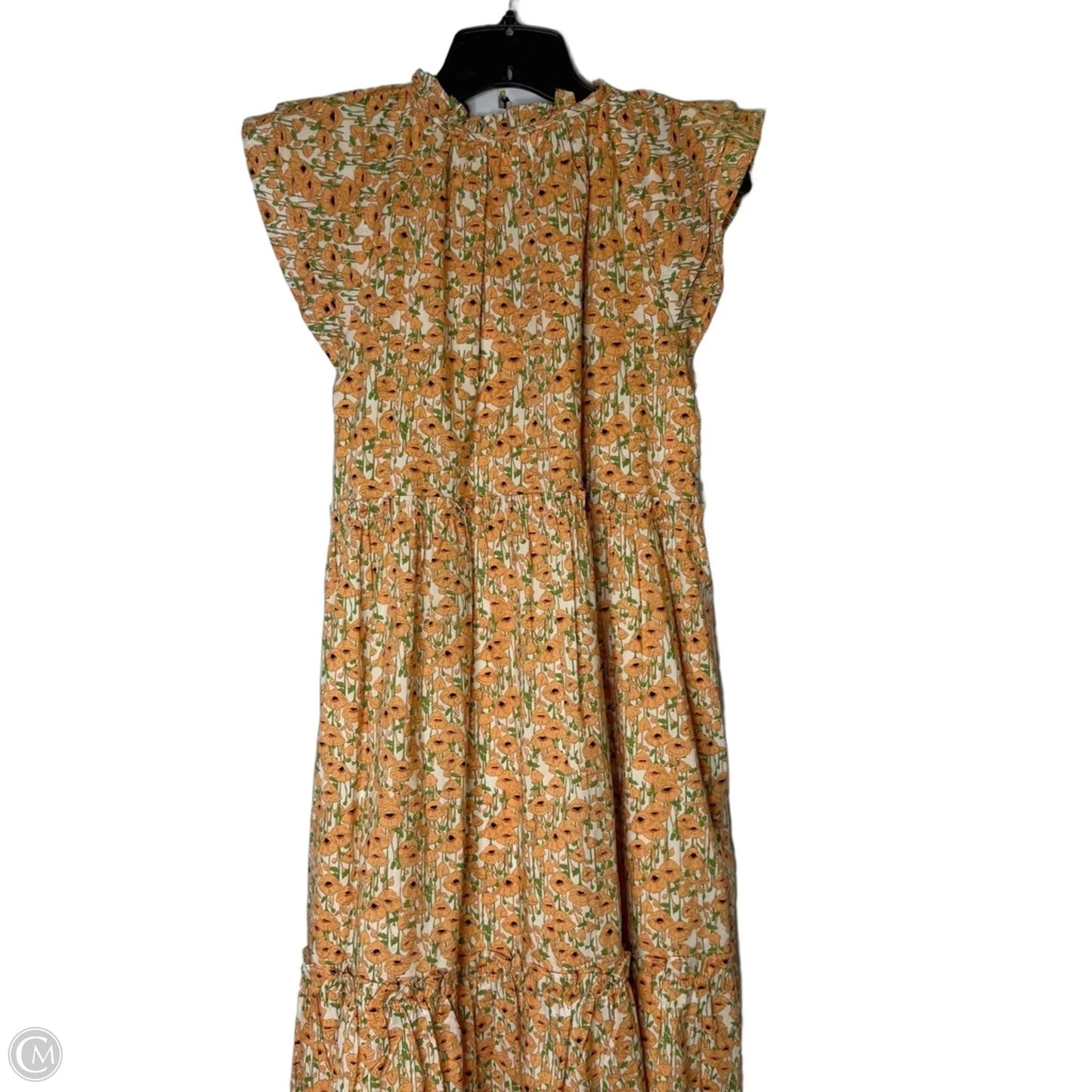 Dress Casual Midi By &merci In Floral Print, Size: S