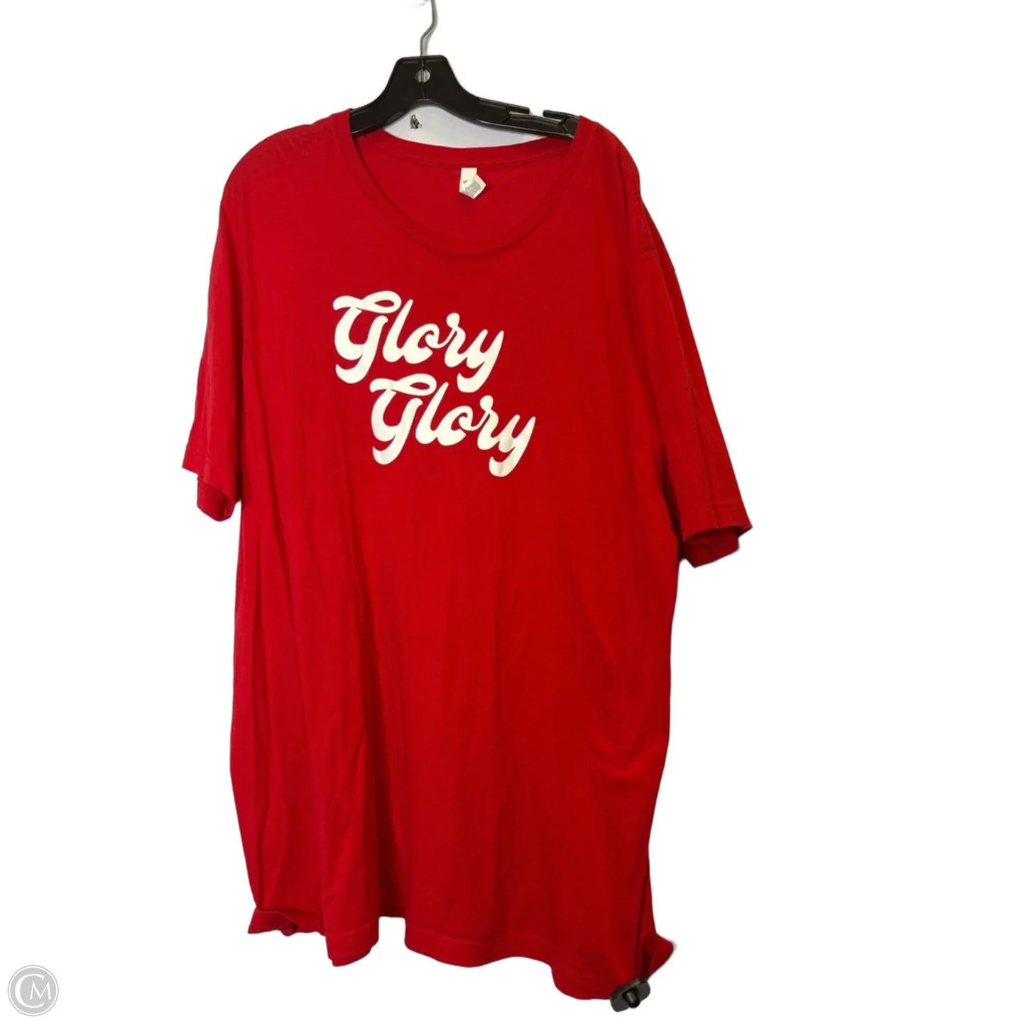 Top Short Sleeve Basic By Bella + Canvas In Red, Size: 3x