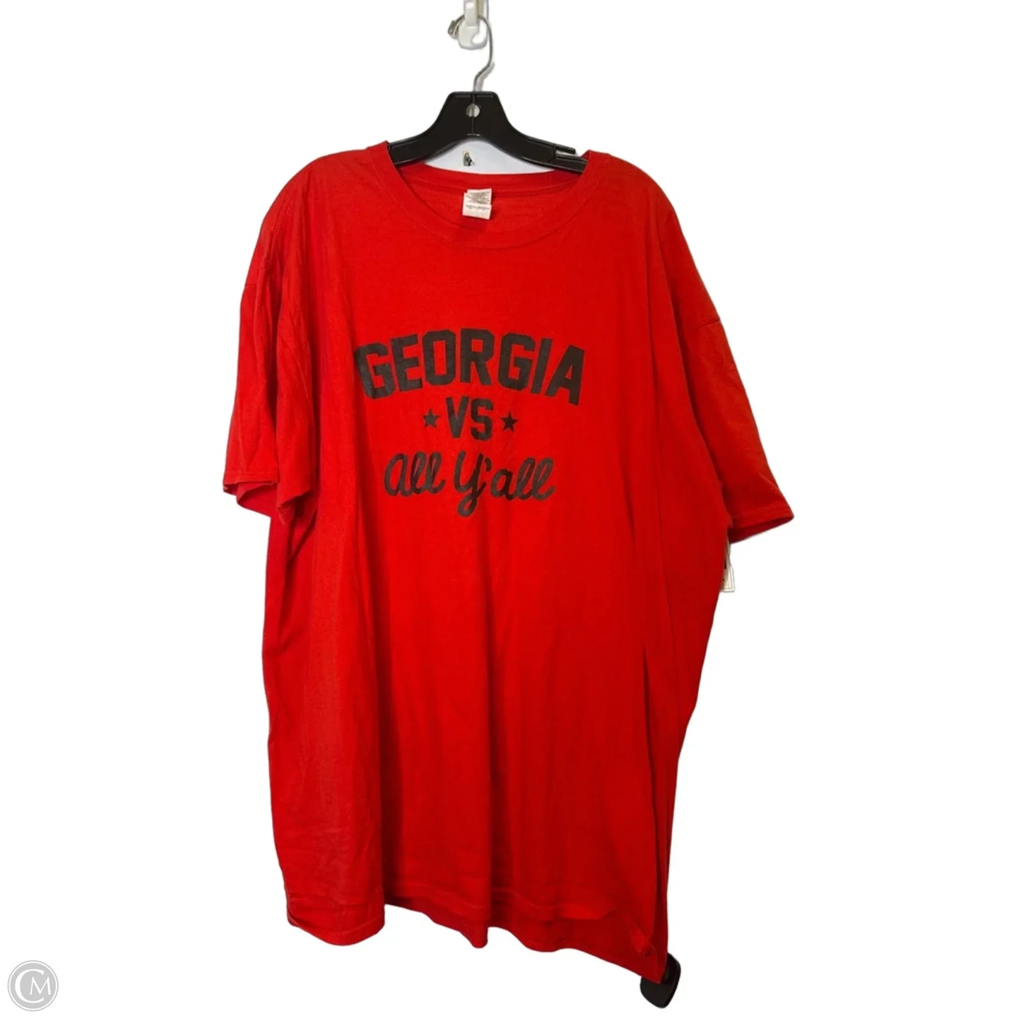 Top Short Sleeve Basic By Gildan In Red, Size: 3x