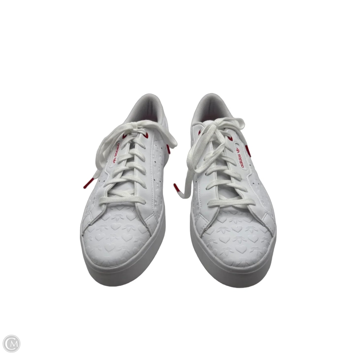 Shoes Flats By Adidas In White, Size: 10