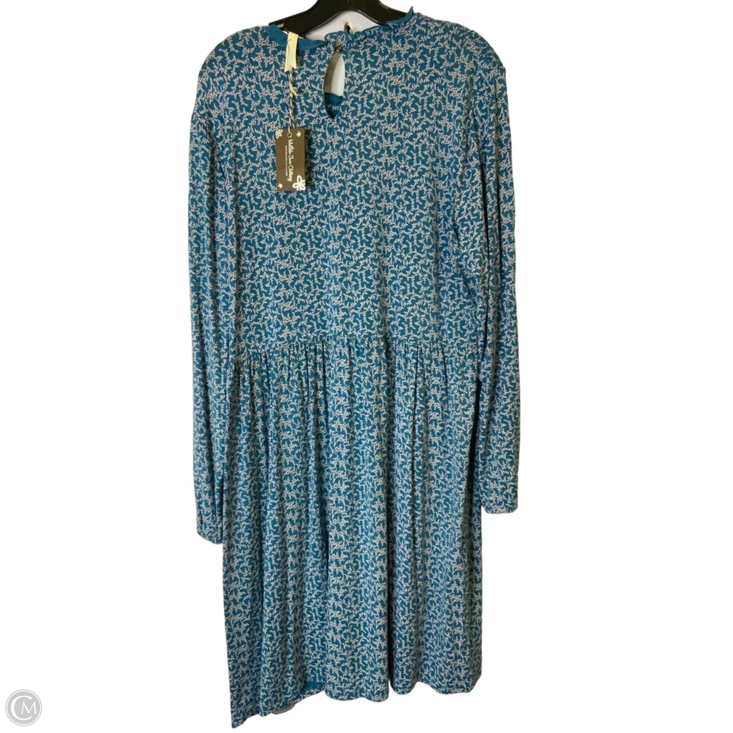 Dress Casual Maxi By Matilda Jane In Blue, Size: Xxl