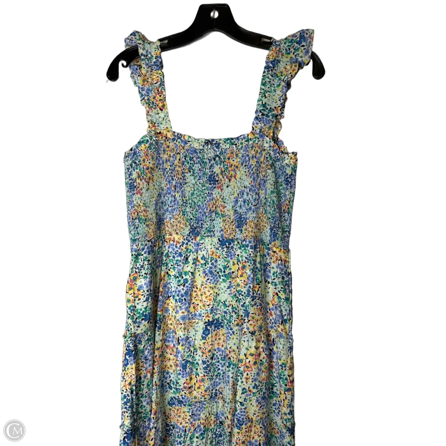 Dress Casual Midi By J. Crew In Floral Print, Size: M