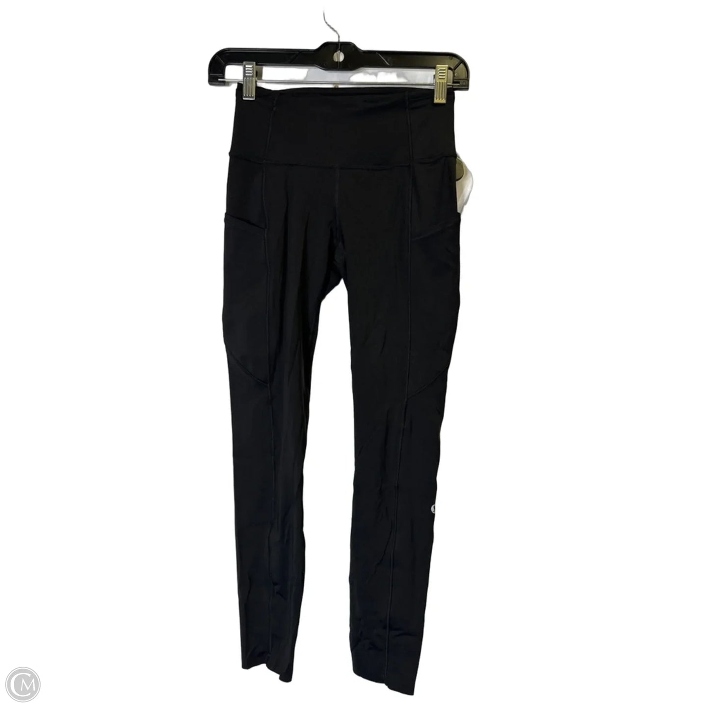 Athletic Leggings Capris By Lululemon In Black, Size: 4