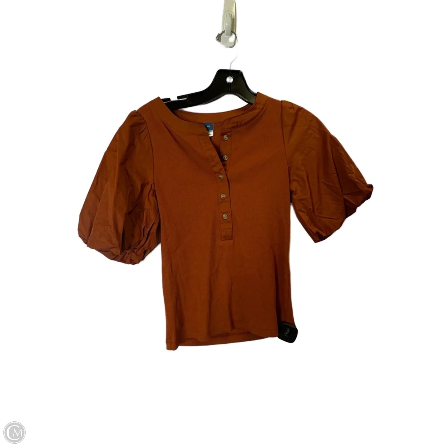 Top Short Sleeve By Old Navy In Orange, Size: Xs