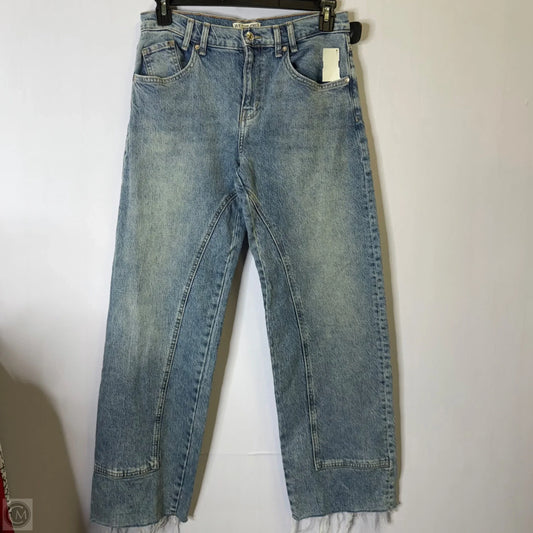 Jeans Straight By We The Free In Blue Denim, Size: 6